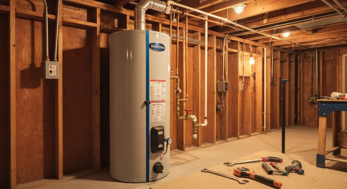 Water heater installation