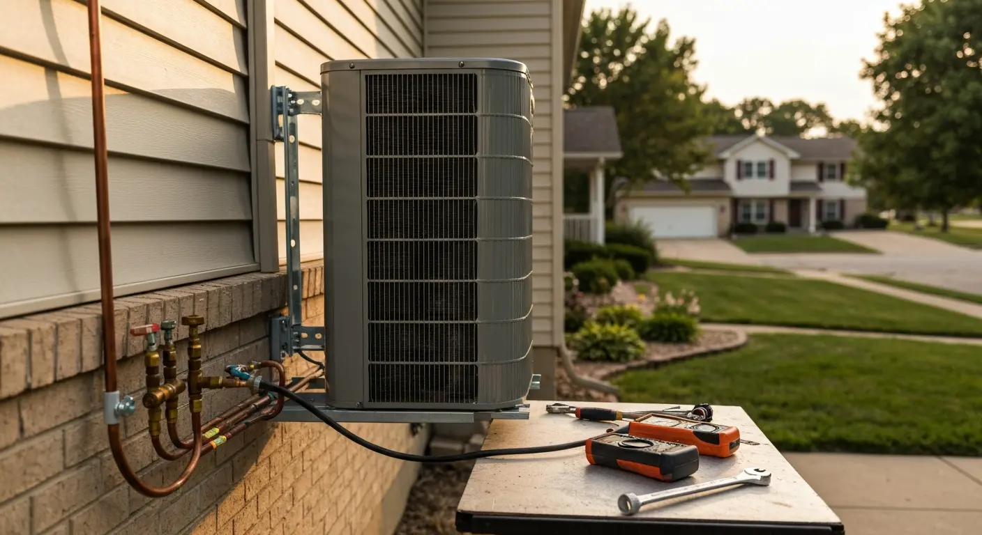 Air conditioning installation