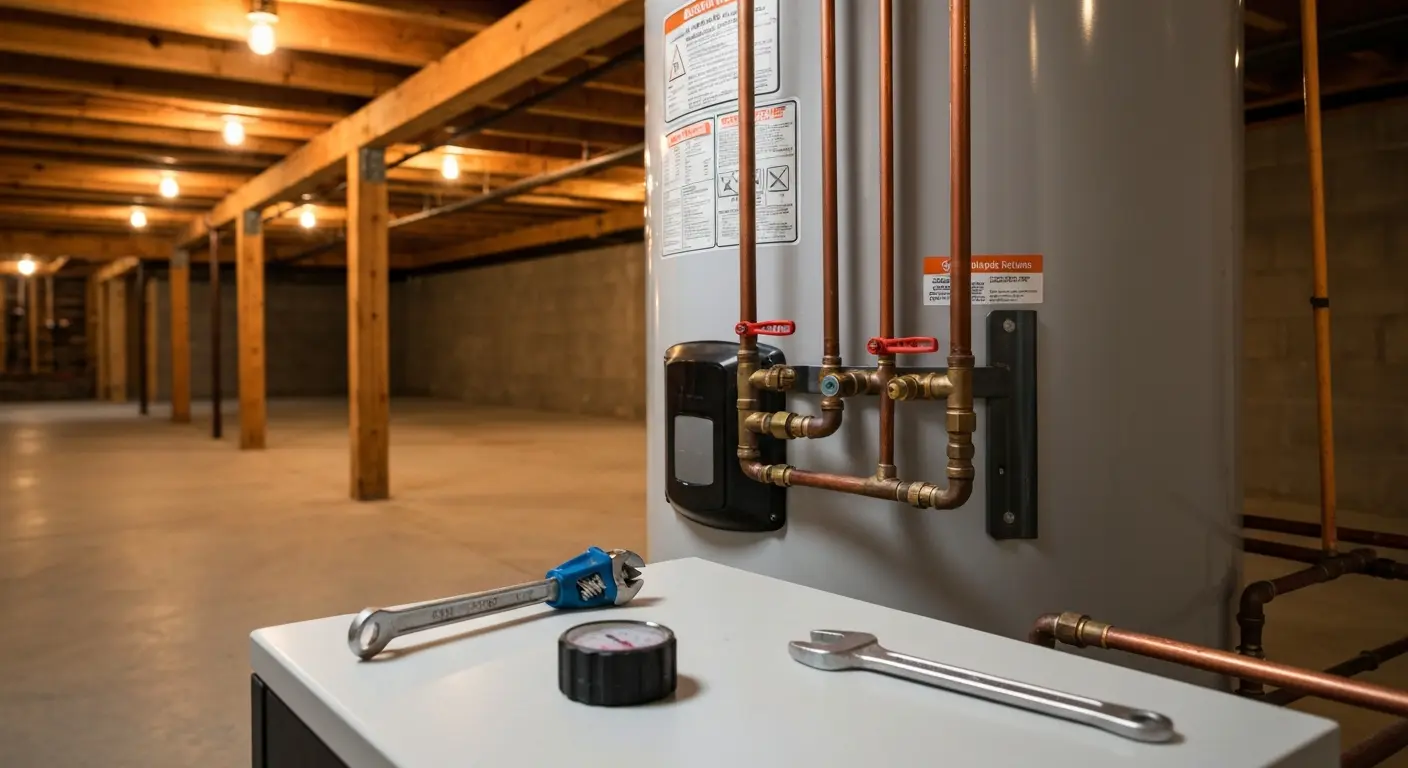 Water heater installation
