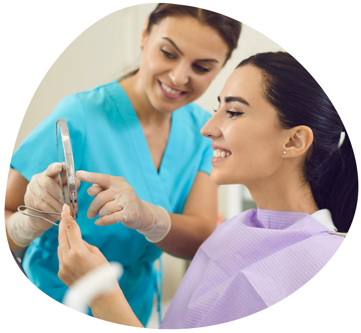 Image de dentiste et de soins dentaires
