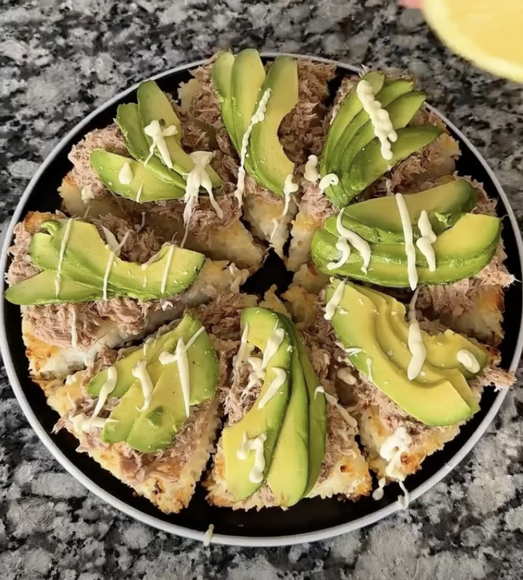 Tostadas de atún con palta