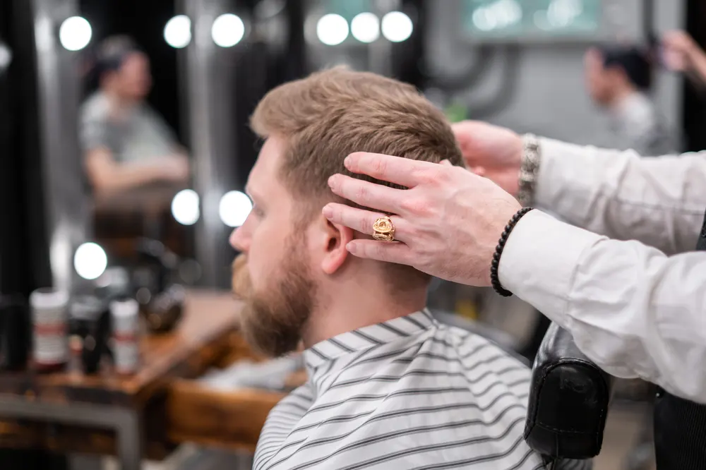 Professioneel kappersgereedschap klaar voor gebruik