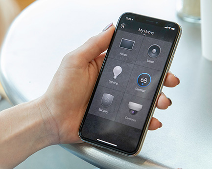 Phone to control your Home Automation devices