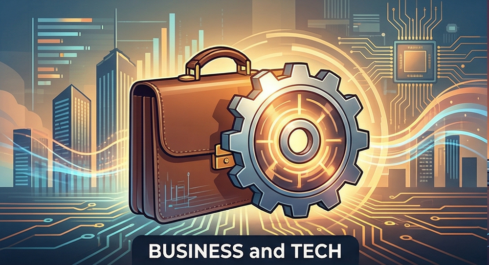 Business and Tech illustration