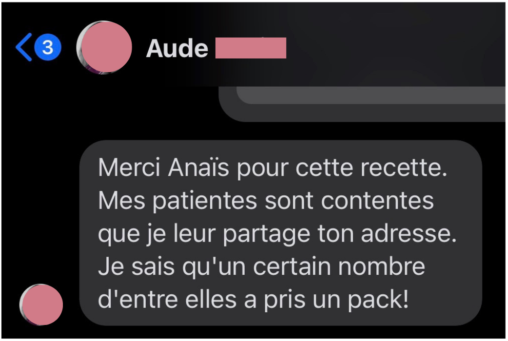 Témoignage Aude