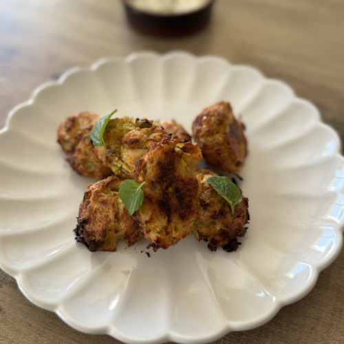 Croquettes courgette feta