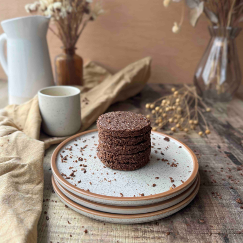 Sablés cacao noisette