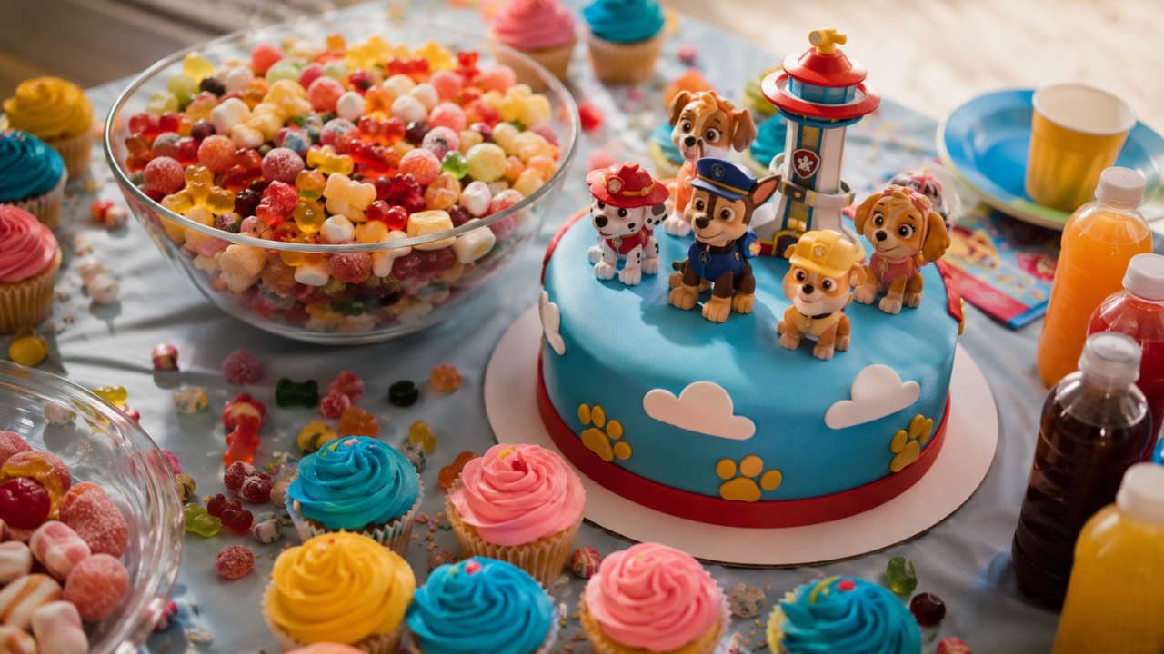 Table d'anniversaire