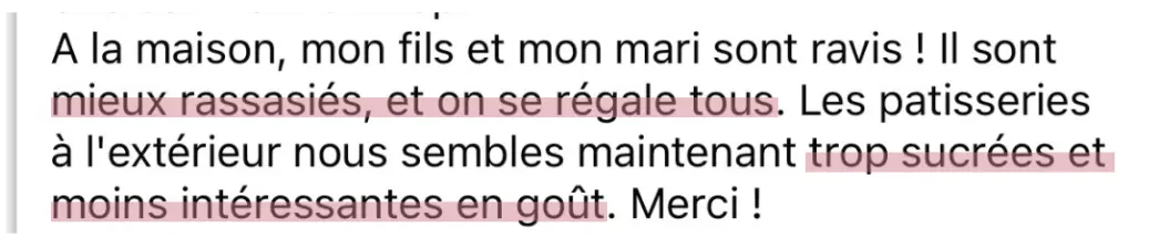 Témoignage rééducation des papilles