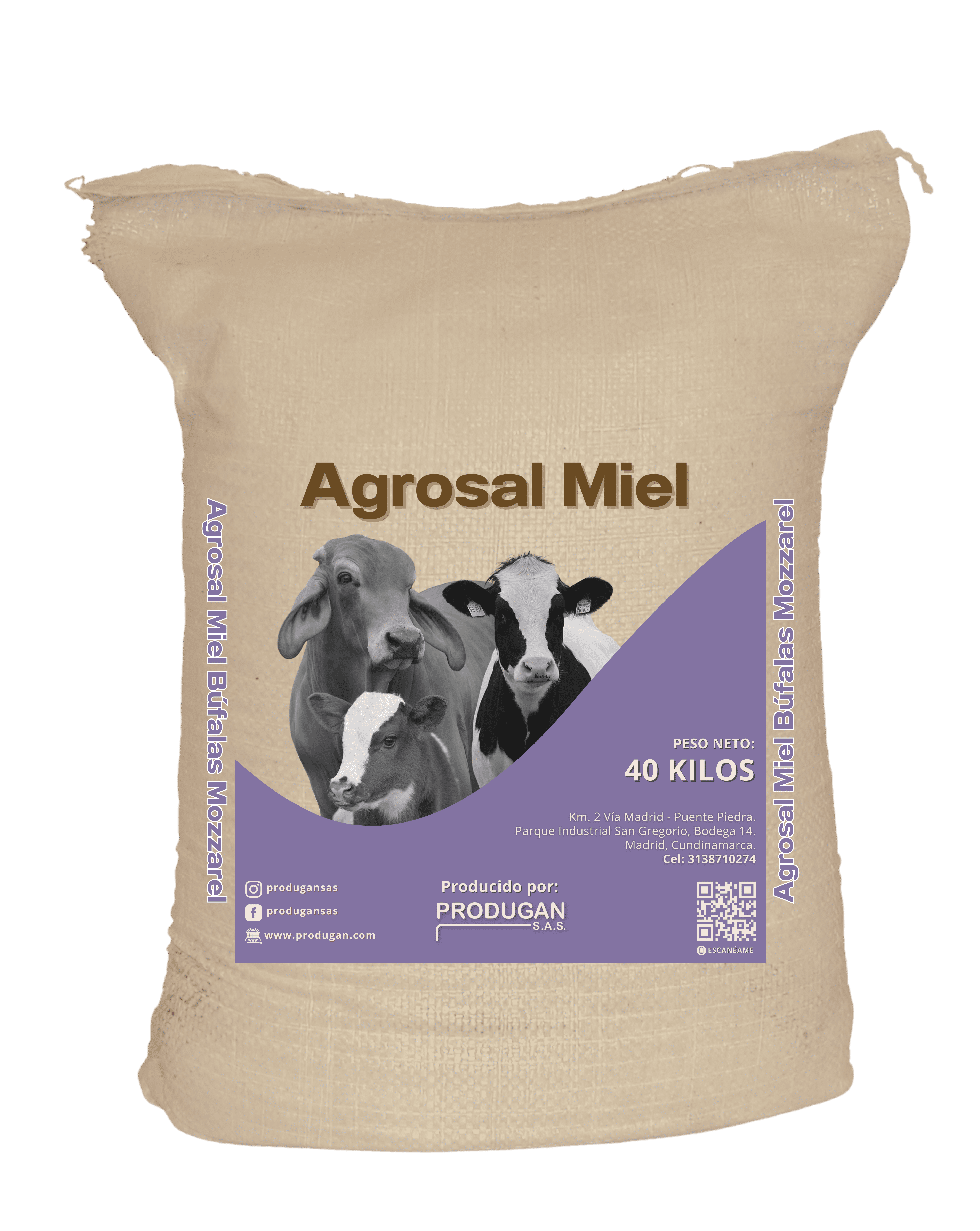 Agrosal Miel Búfalas Mozarel Leche