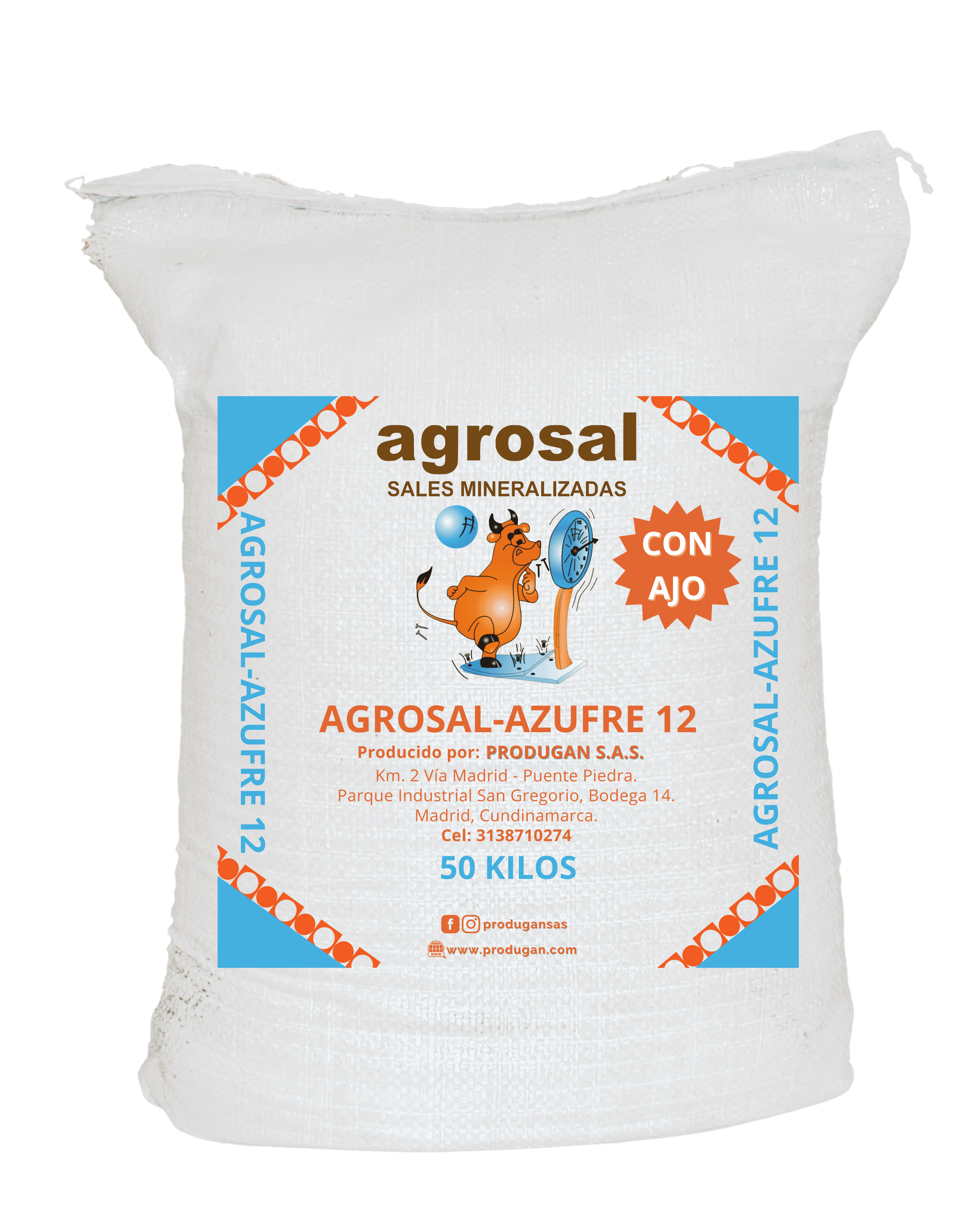 Agrosal-Azufre 12 con Ajo