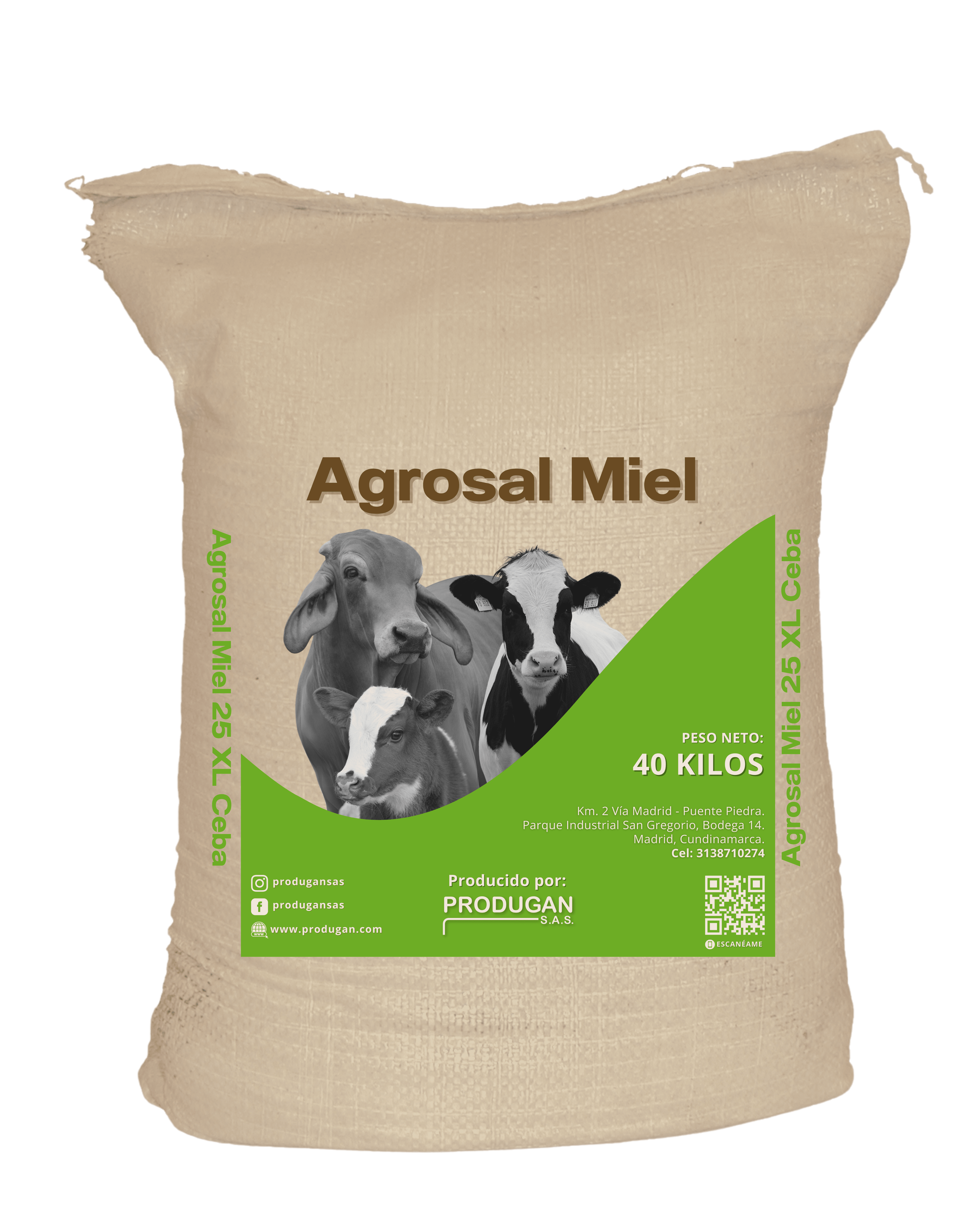 Agrosal Miel 25 XL Ceba