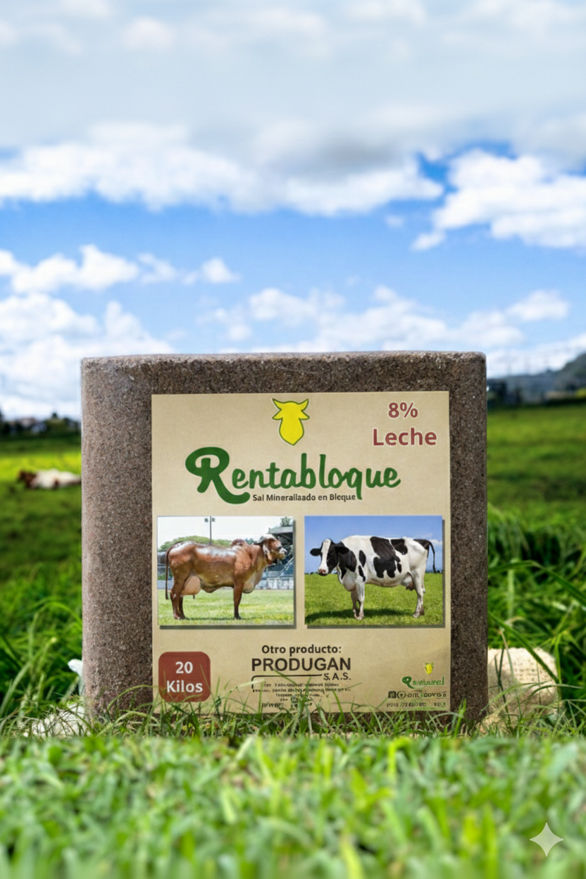Rentabloque Leche 8%