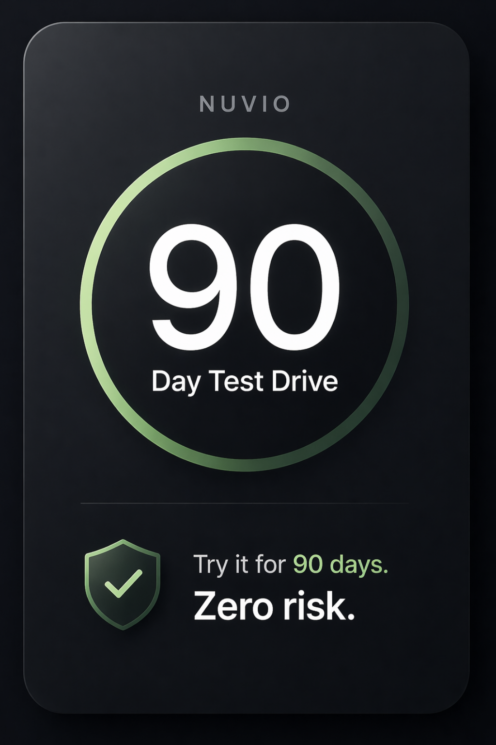 90 Day Test Drive