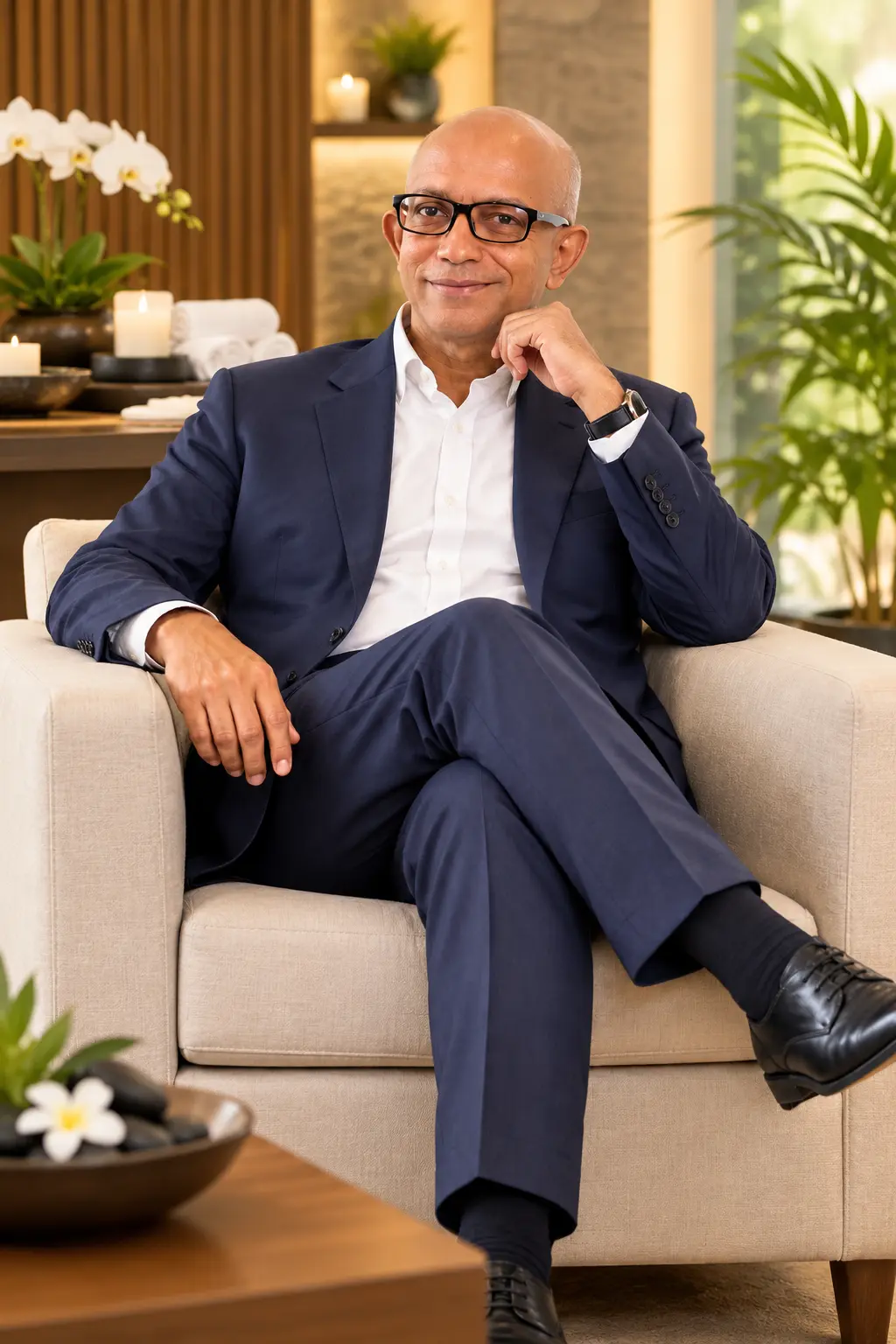 Mr Ananda Rajah, Founder of Atos Wellness
