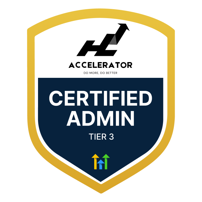 GoHighLevel Certified Admin Certificate