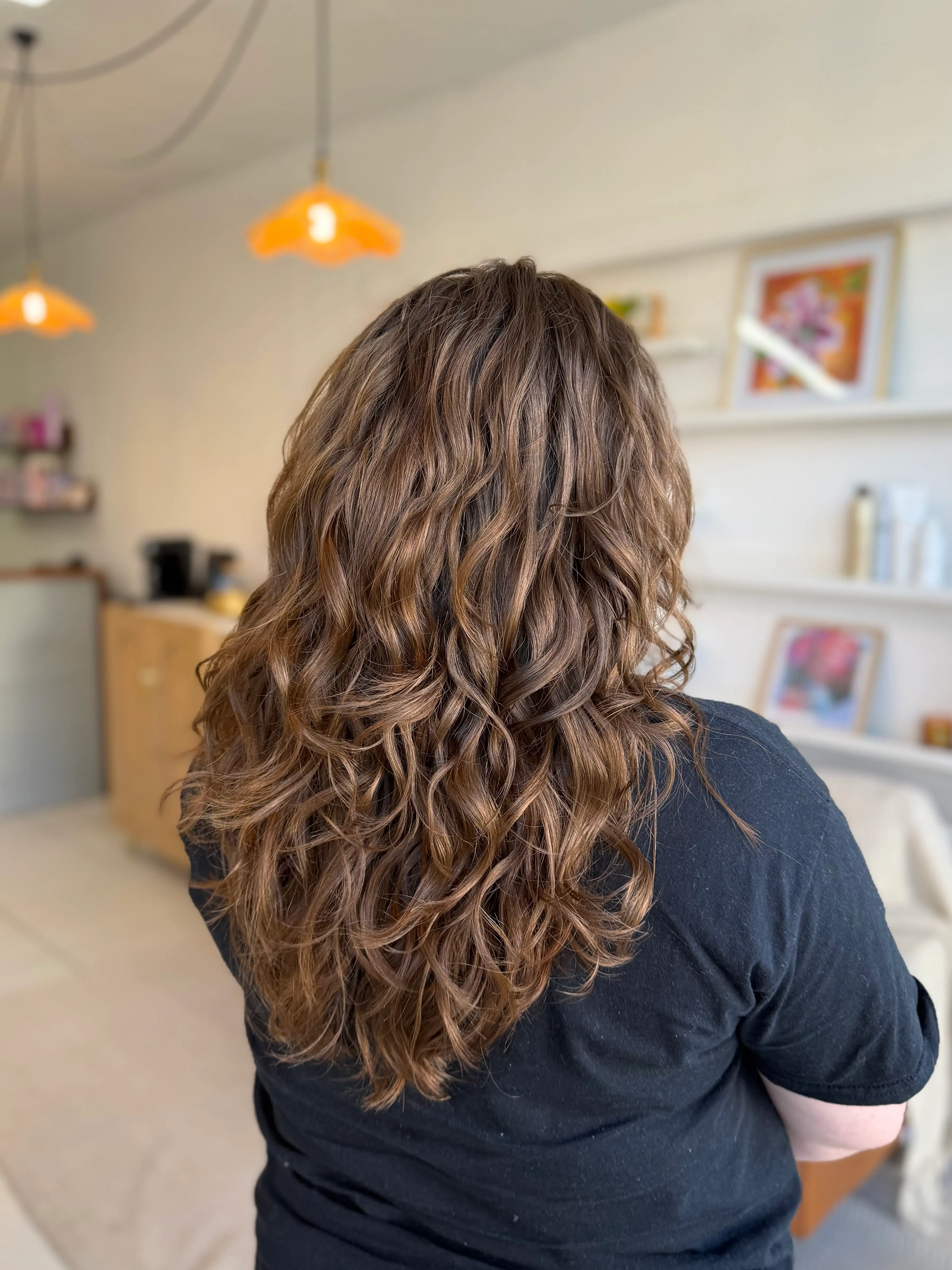 Glossy Hazelnut Curl Edit
