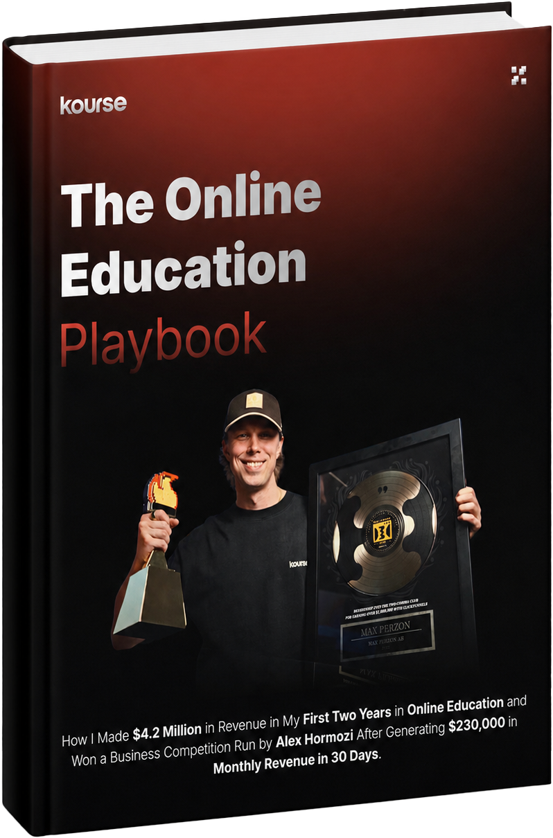 The Online Education Playbook — Kourse