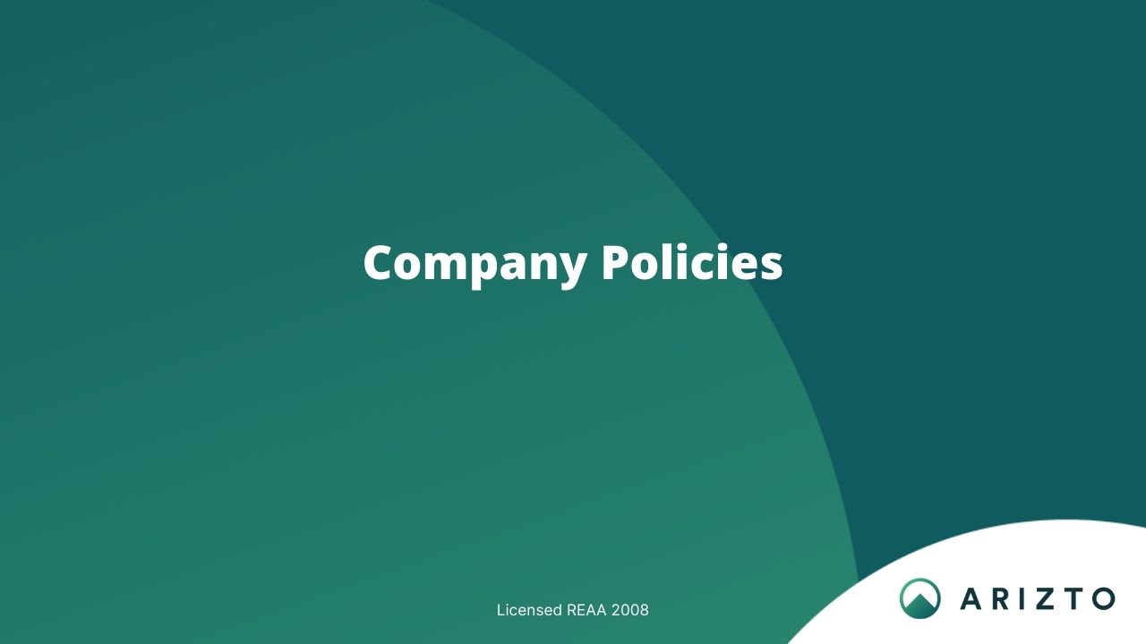 Company Policies