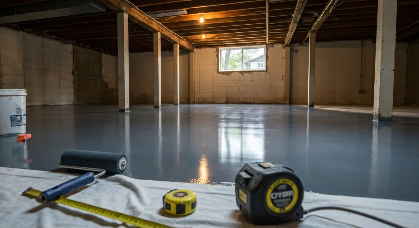 Polyaspartic coating application