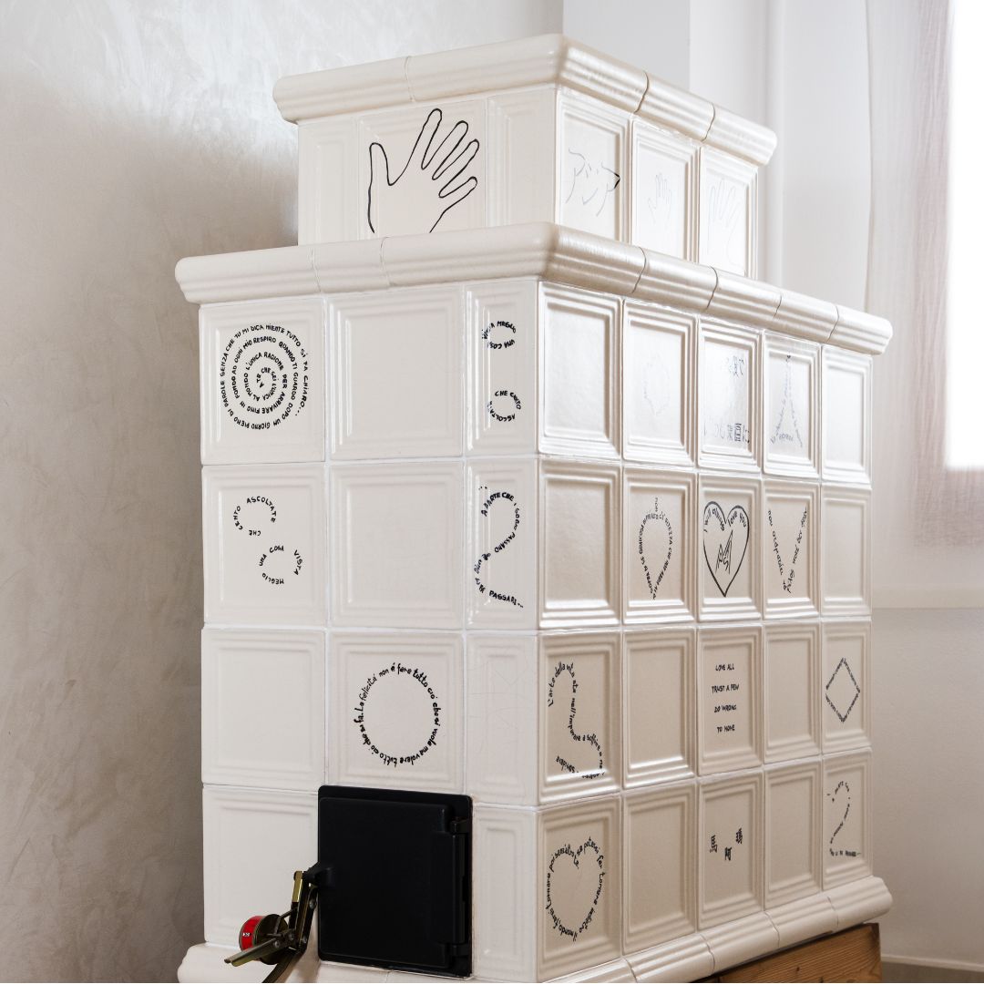 Stufa tirolese Keralpen — installazione residenziale