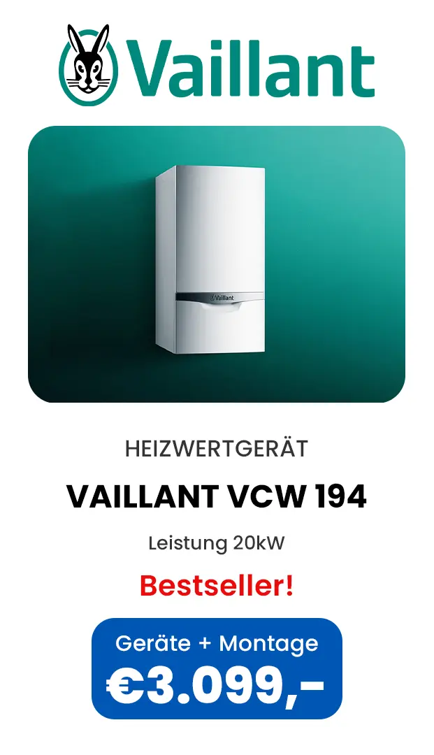 vaillant vcw 194 thermentausch