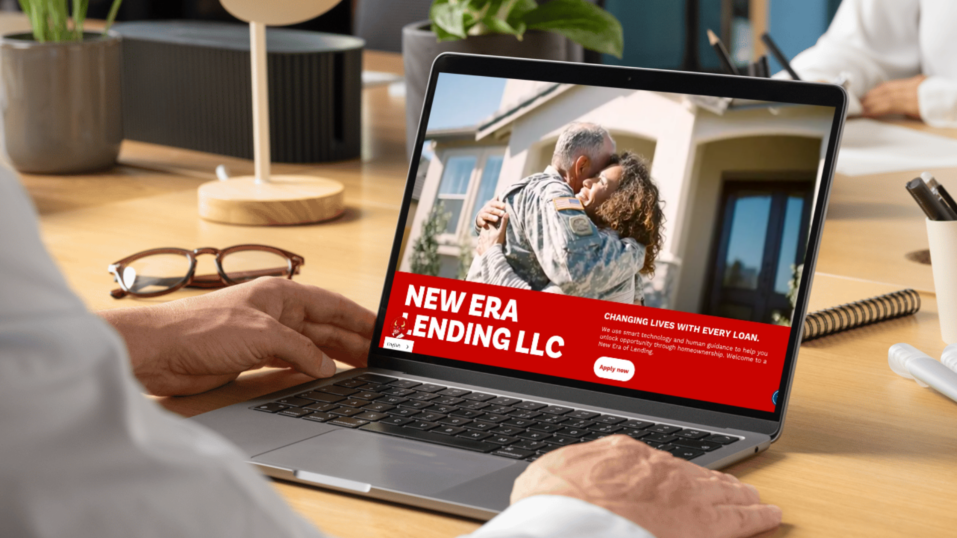 New Era Lending website