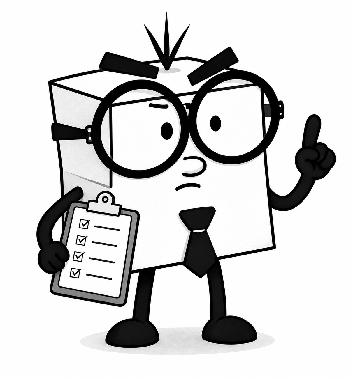Cubert with his clipboard
