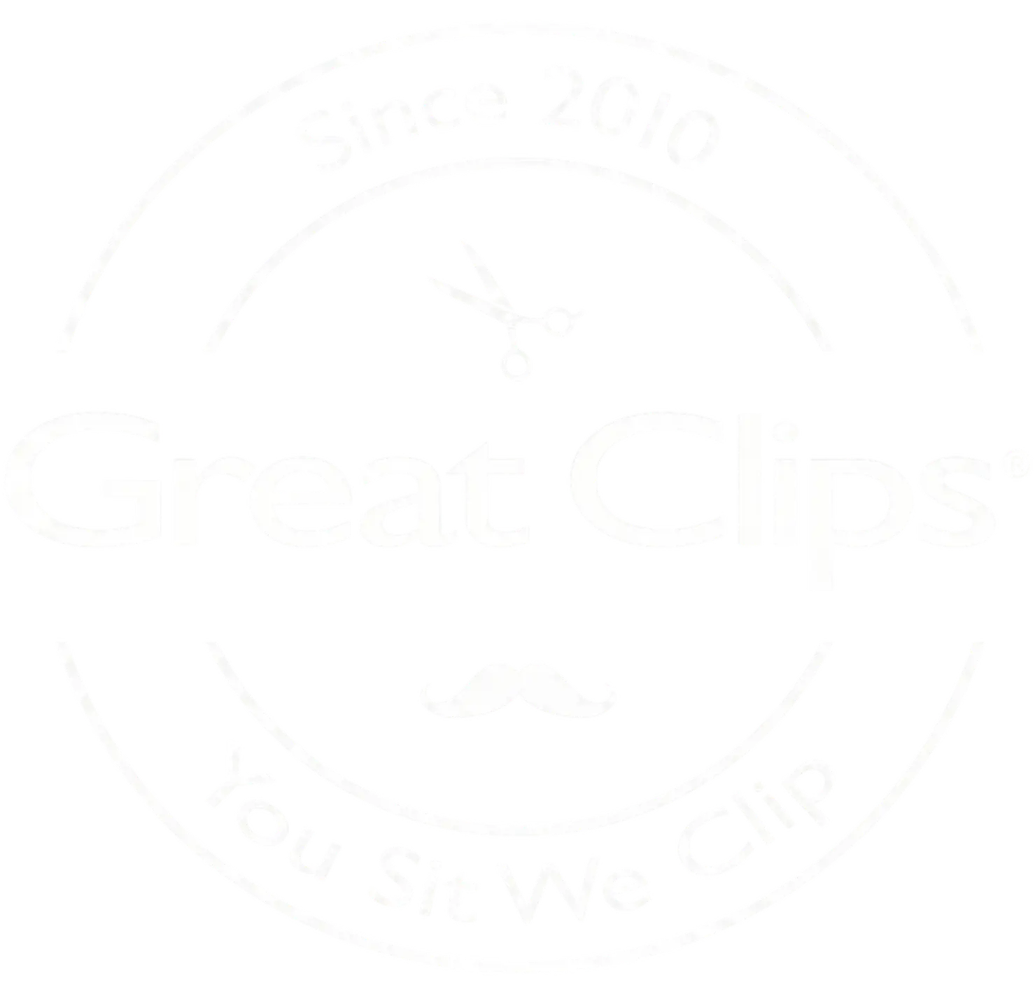 You Sit We Clip Logo