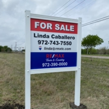 Sign Company Offers Custom Yard / Lawn Signs for Real Estate Agencies