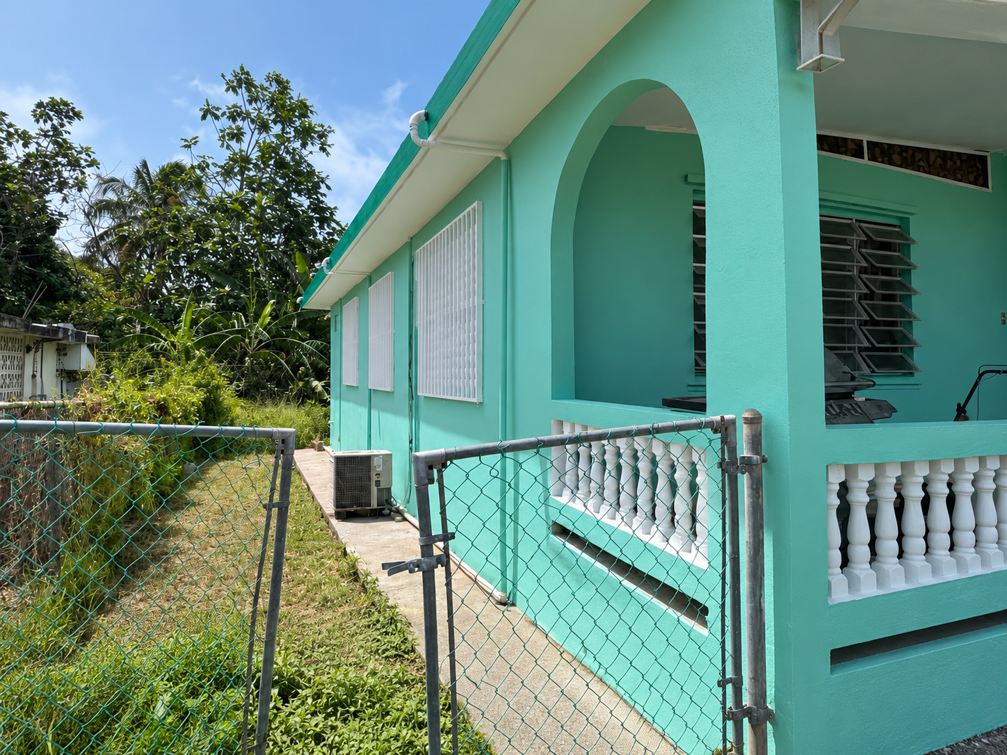 After professional exterior painting