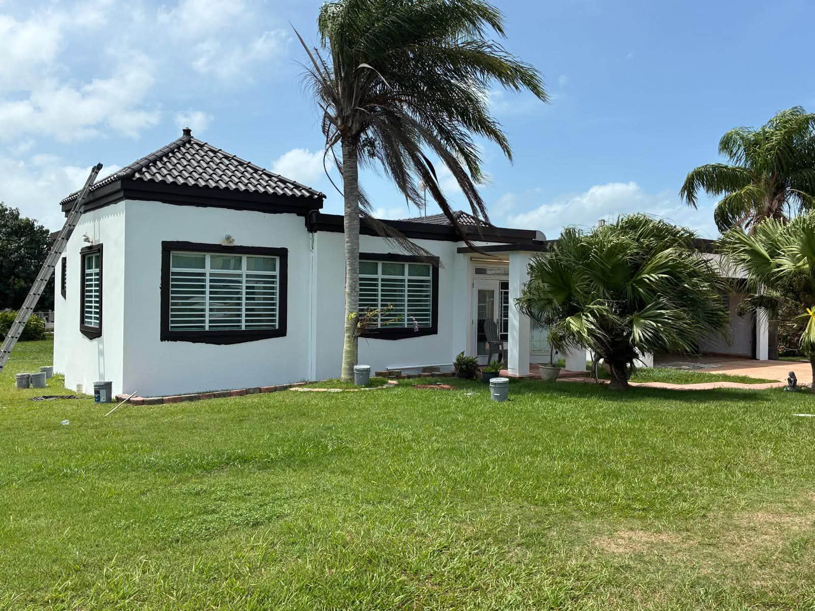 After professional exterior painting