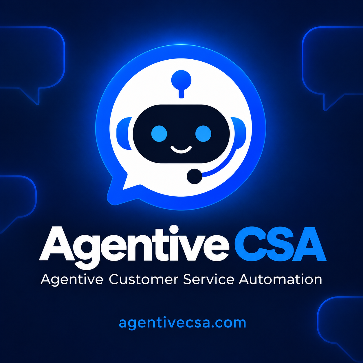 Agentive CSA robot receptionist logo