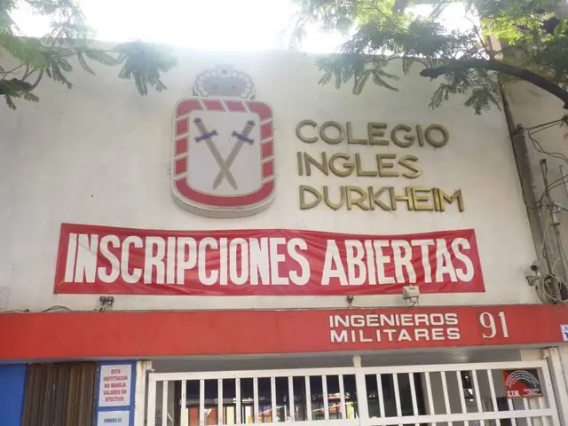 Fachada del colegio en Ingenieros Militares 91