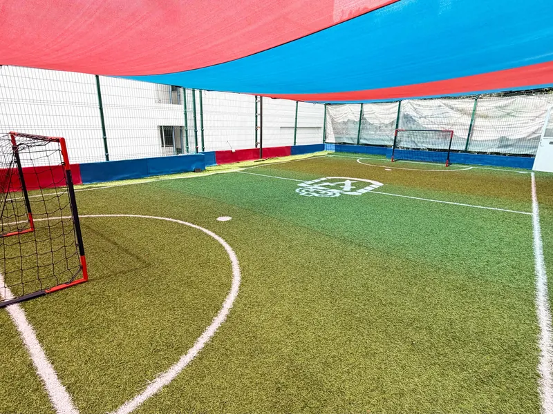 Cancha techada de Kinder Polanco