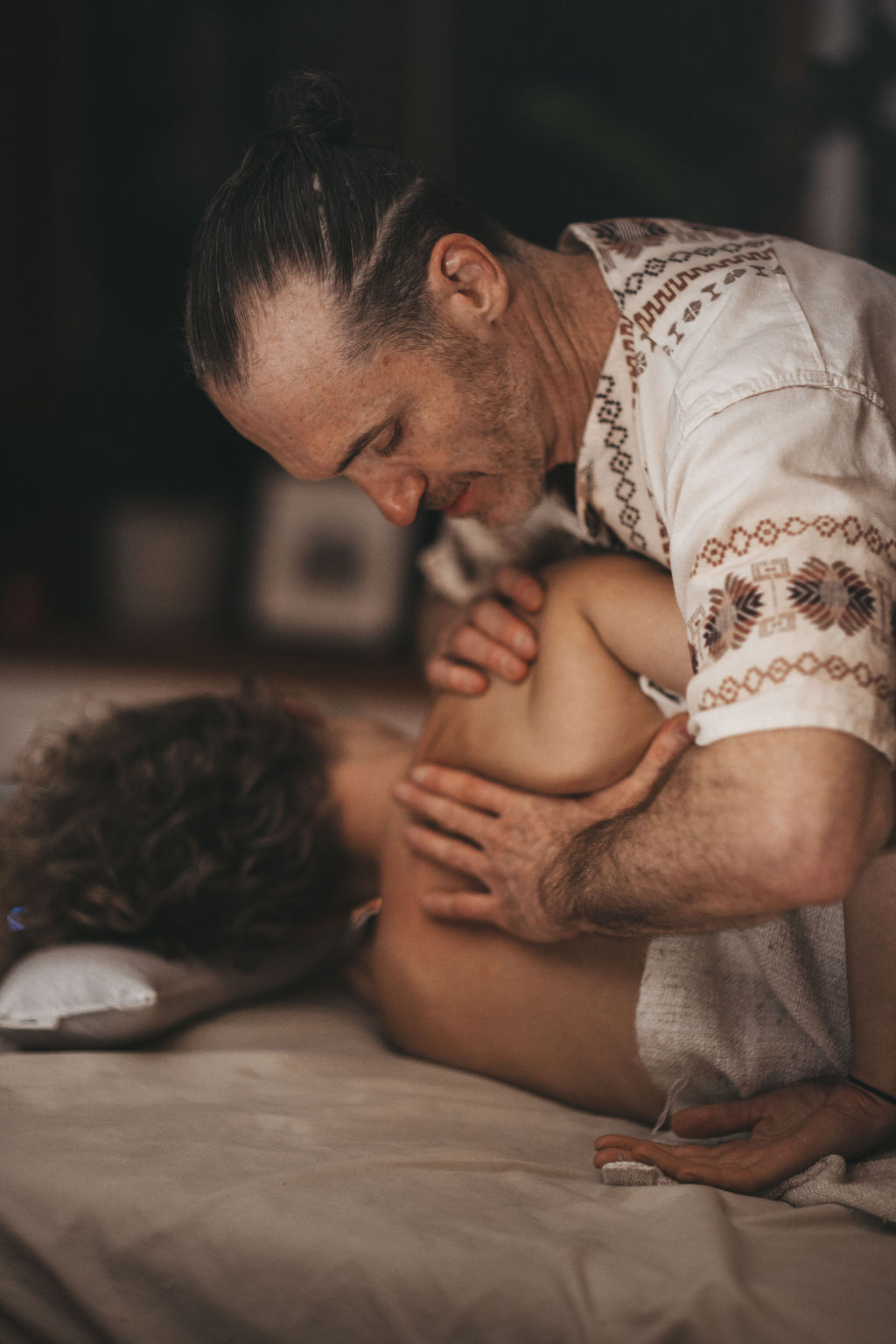 Massage ayurvédique lent et conscient