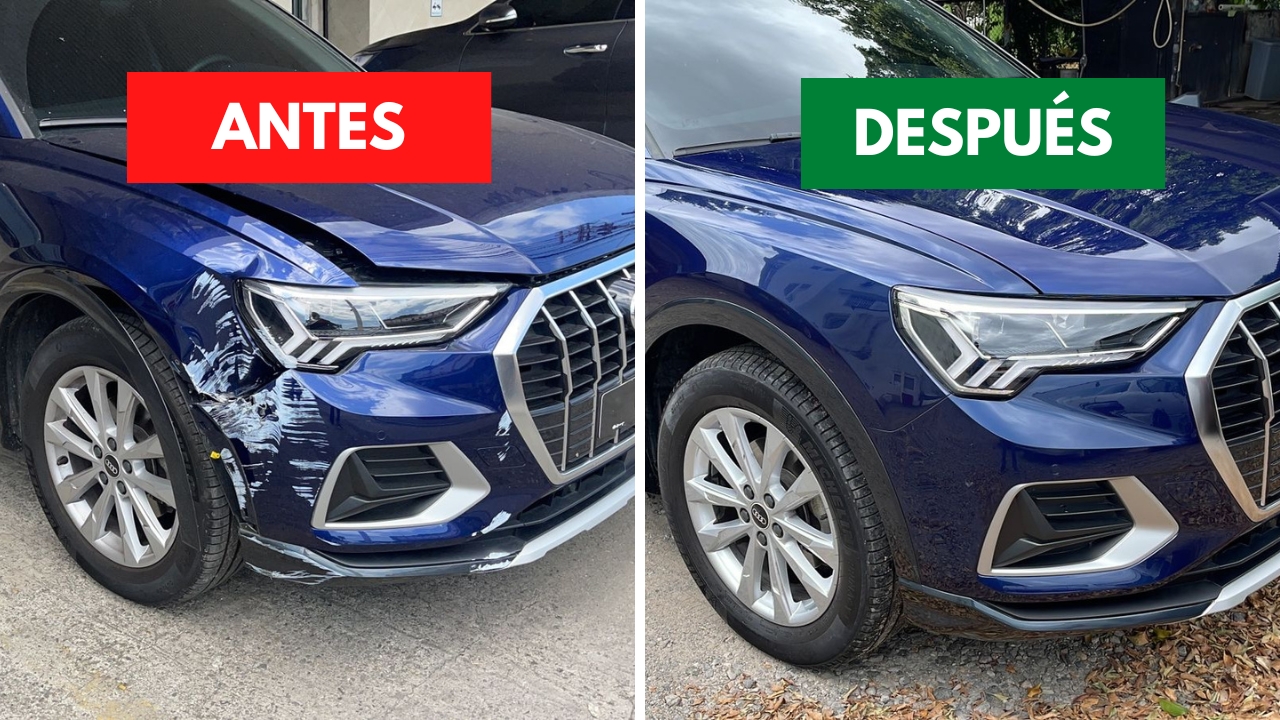 Audi Q3 antes y después en Sega Motors