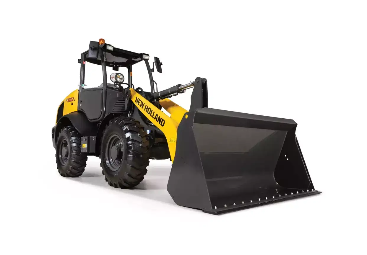 New Holland W80C HS compact wheel loader