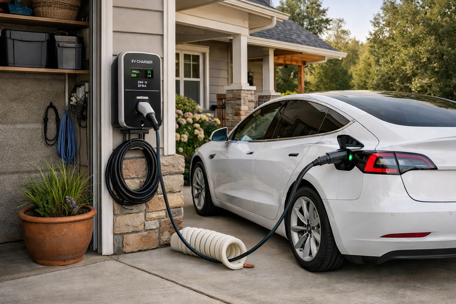 EV charger at home