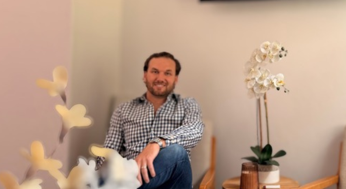 Jonathan Parisi at his Colleyville mortgage office