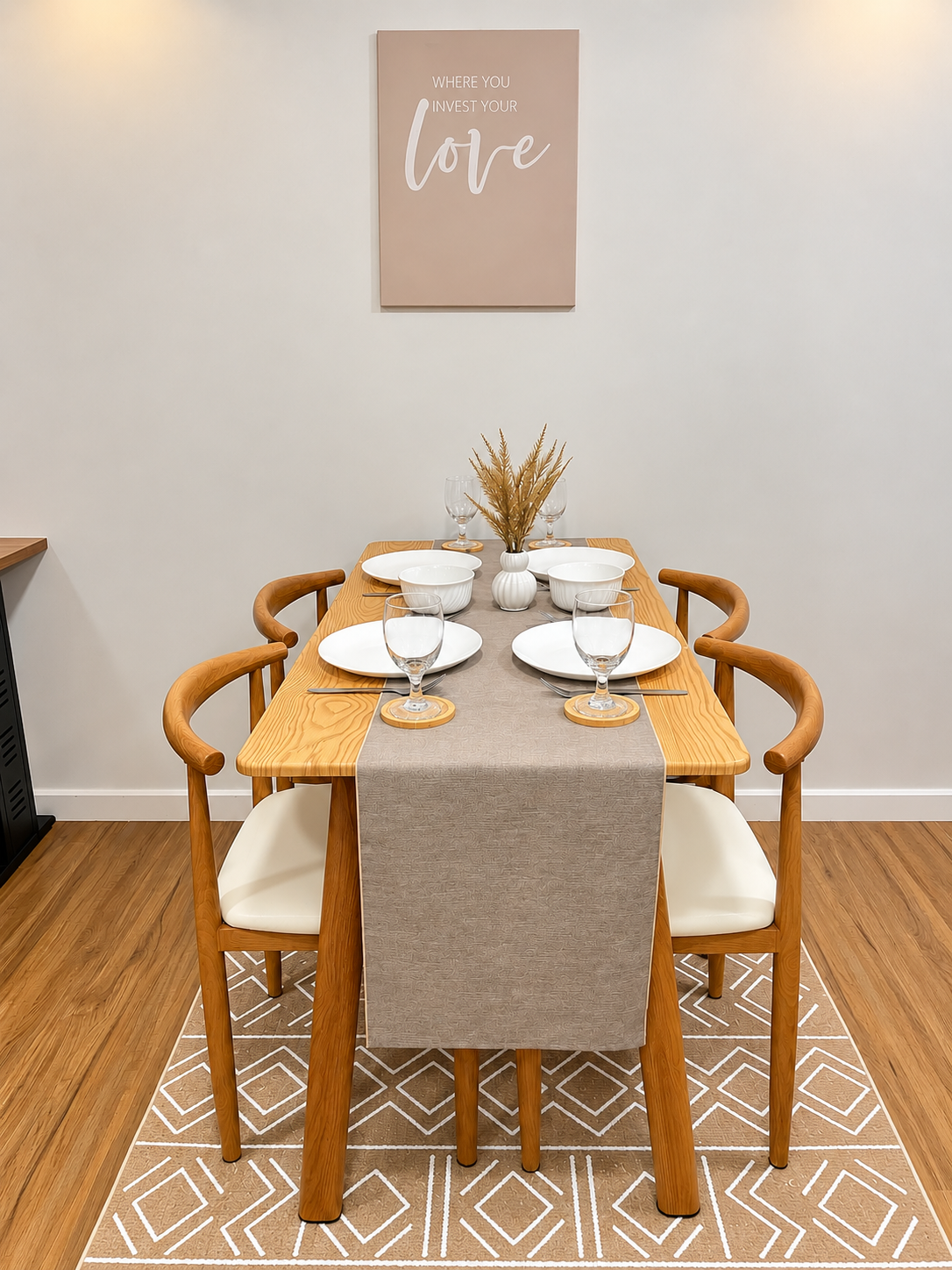 Casa Tresoria Unit 2 dining area