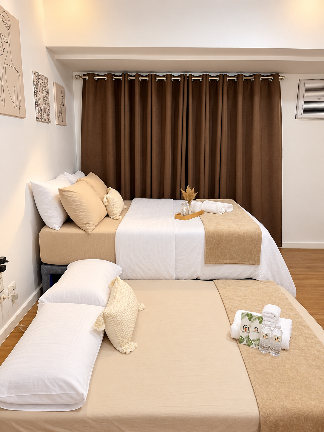 Casa Tresoria Unit 2 sleeping arrangements