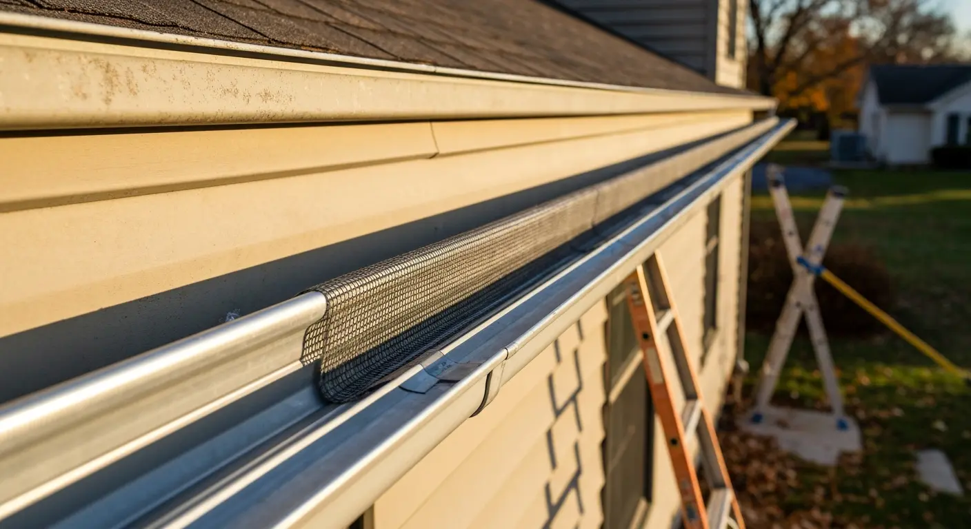 Gutter guard installation