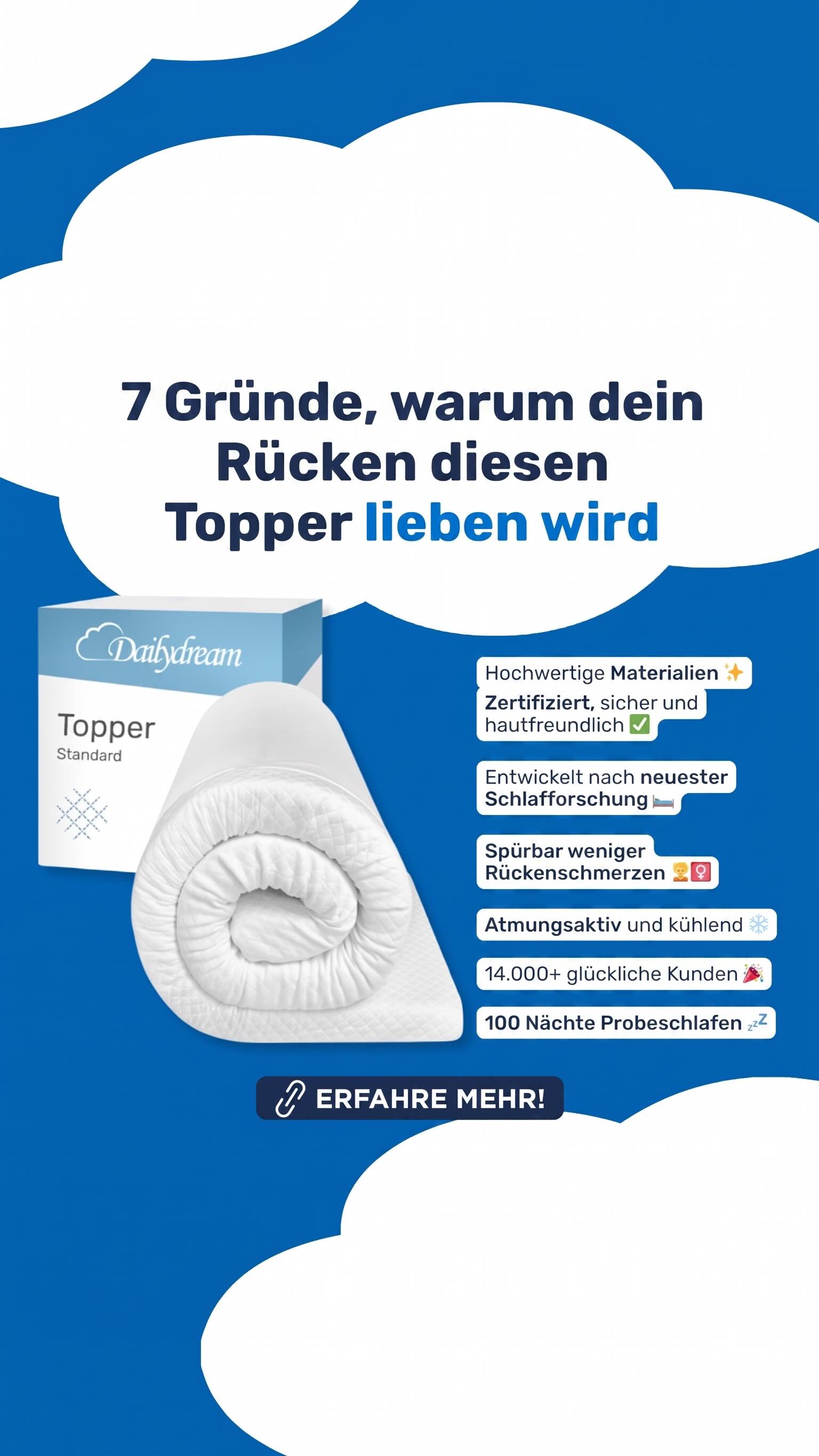 Nutzen und Proof verdichtet