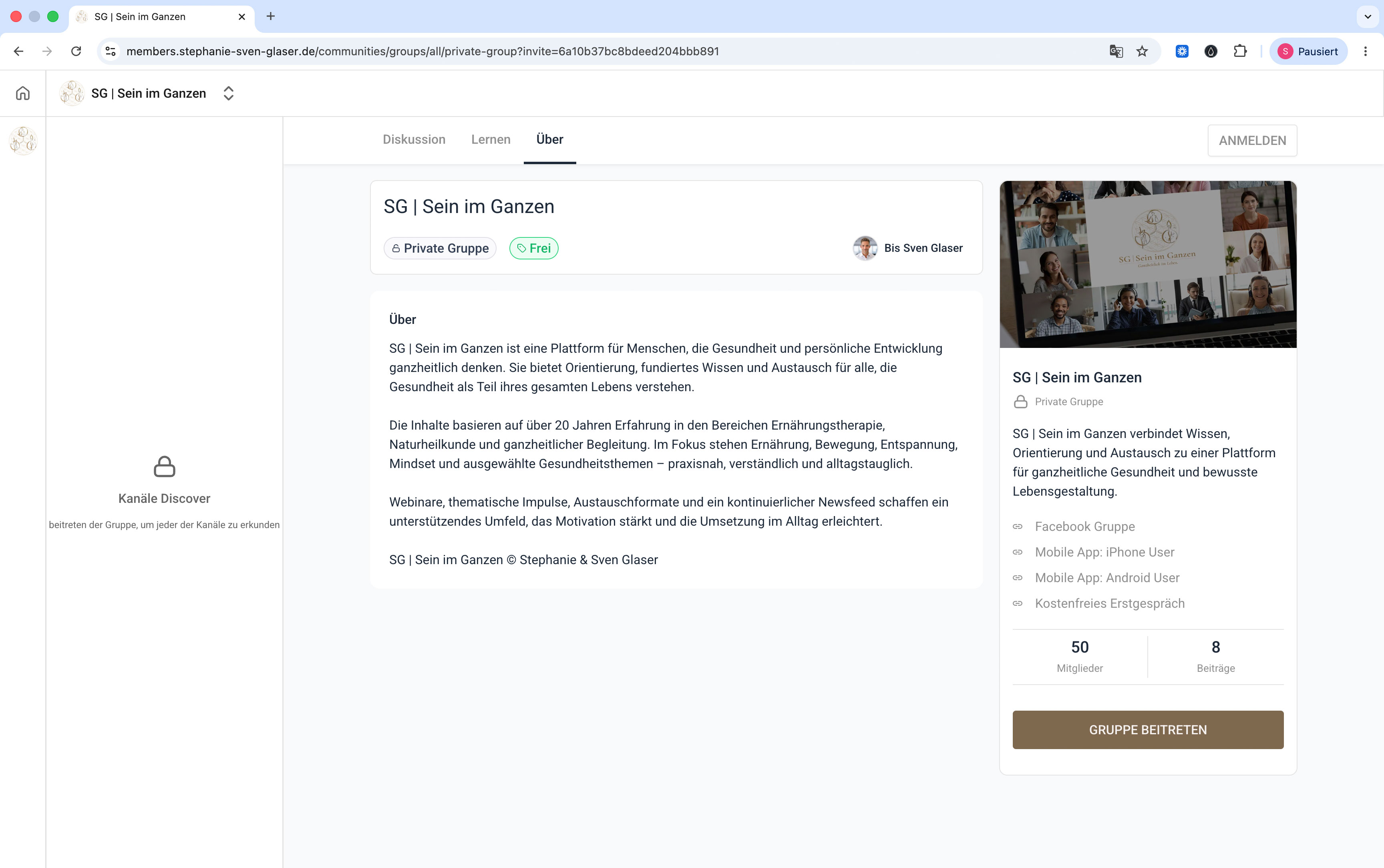 Gehe zur Community