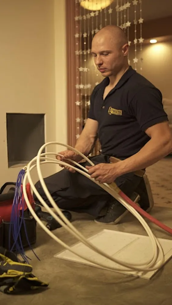 riverside duct cleaning pros in a home