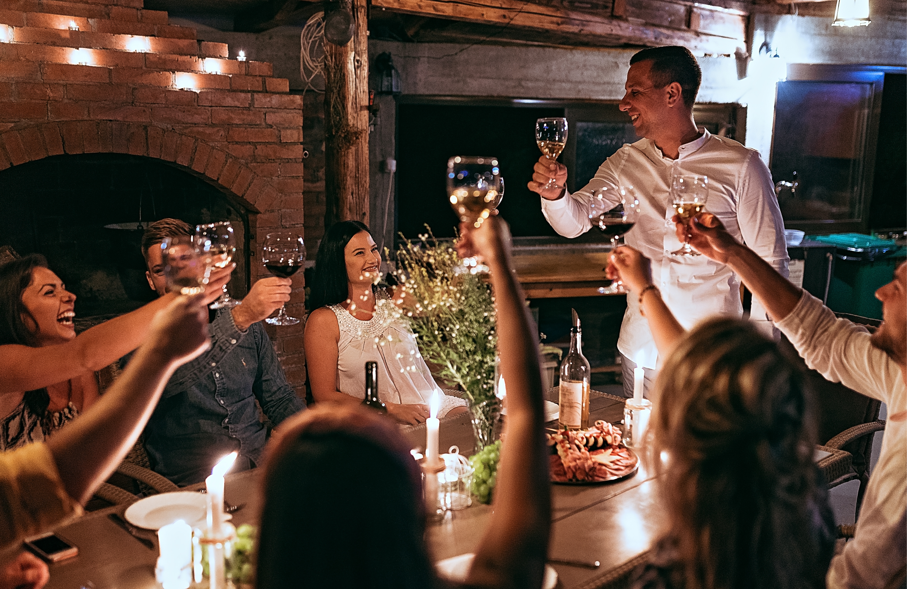 Corporate event lighting