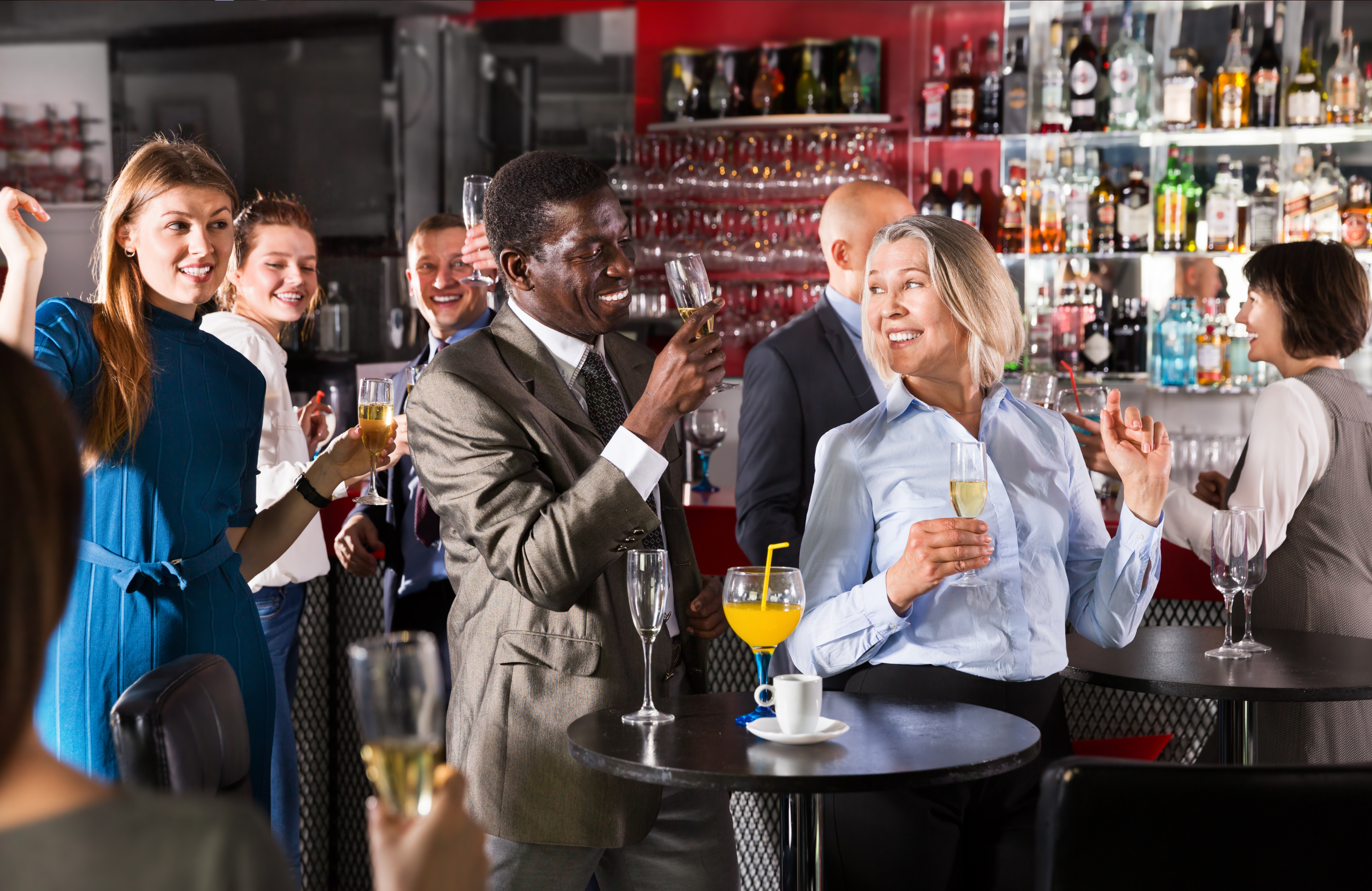 Wedding reception dance floor