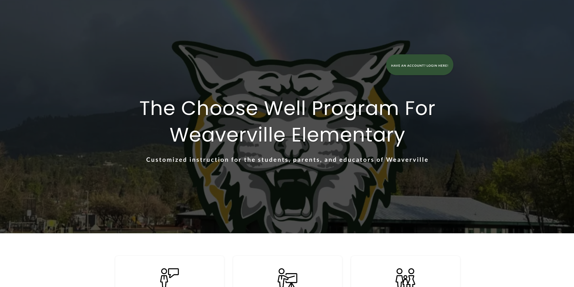 Weaverville Choose Well Program