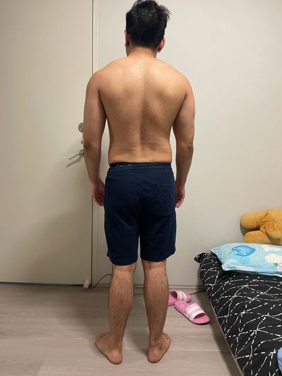 Justin Le Before